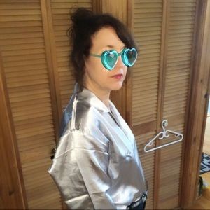 Amazing and Versatile Long Silver Blouse